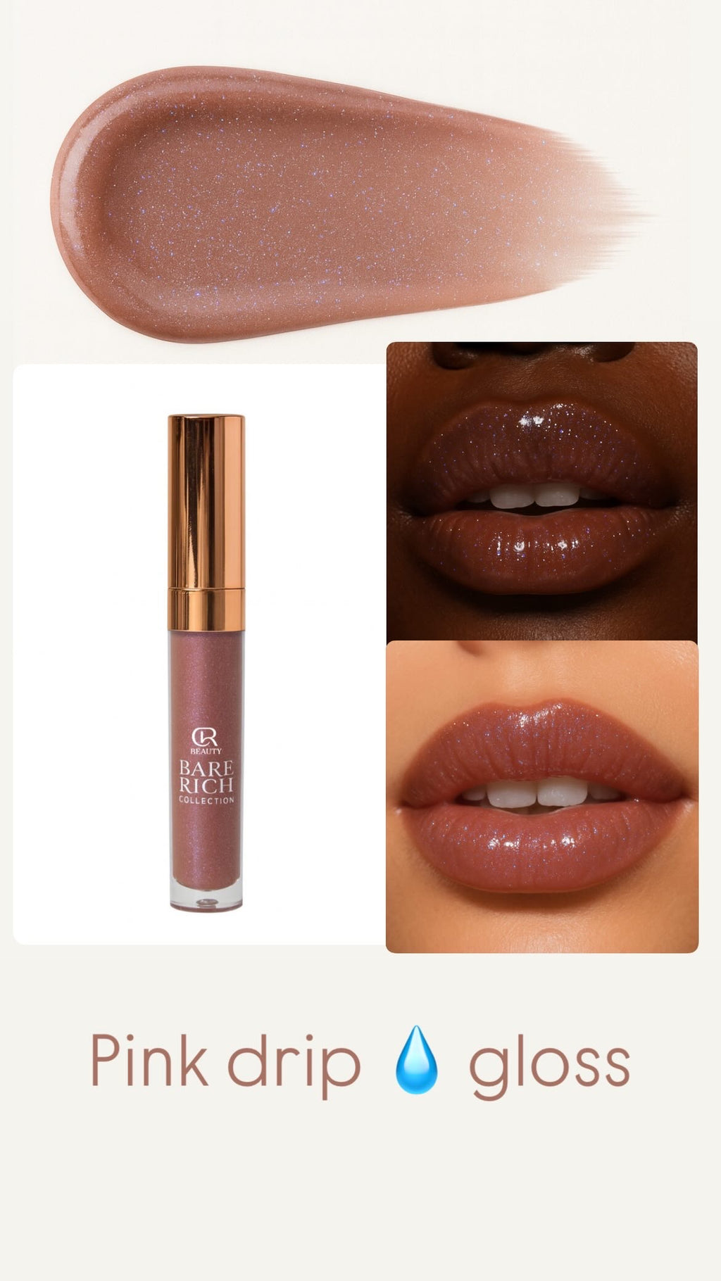 Pink Drip Lip Gloss