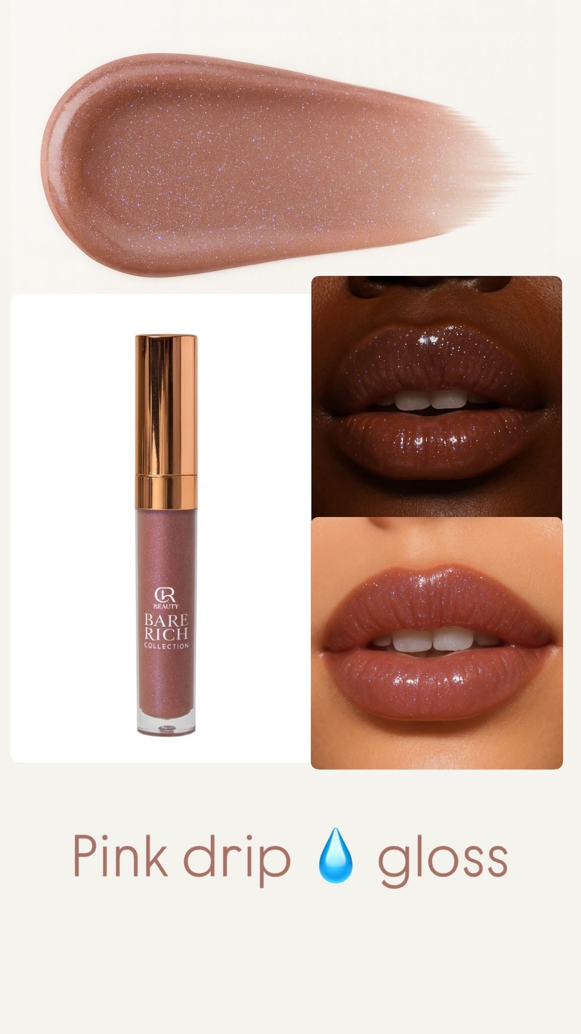 Pink Drip Lip Gloss